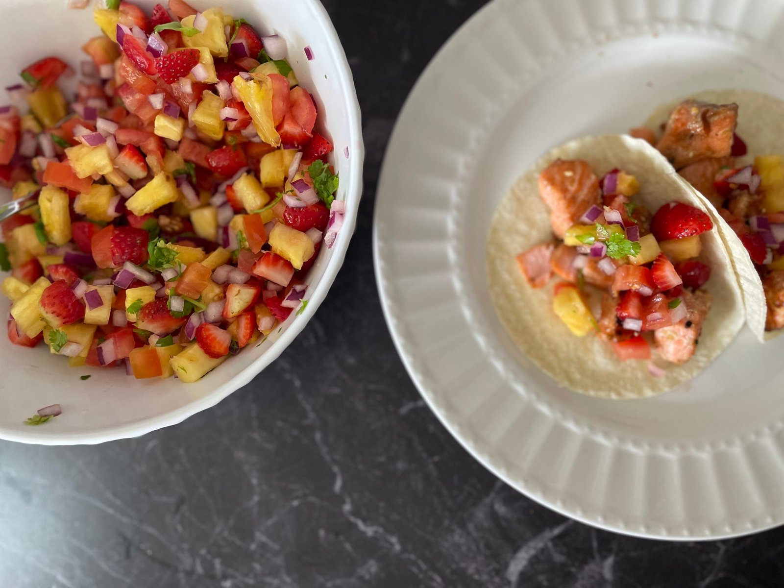 Tacos de Salmón